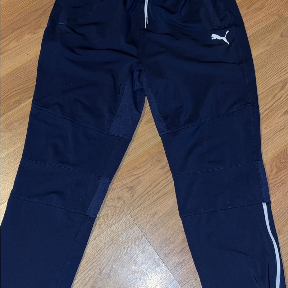 Puma Dark Blue Athletic Pants